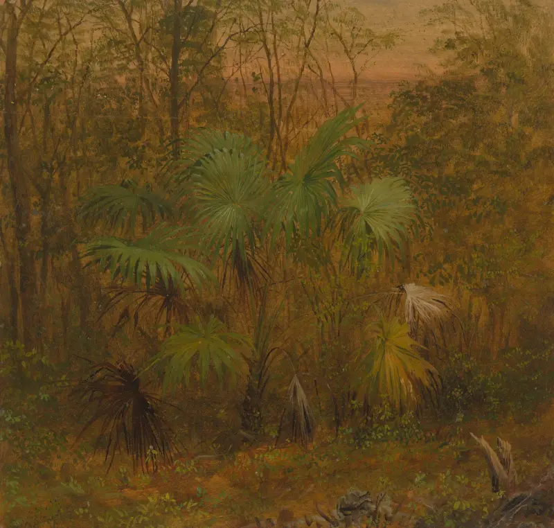 Palmen på Jamaica av Frederic Edwin Church