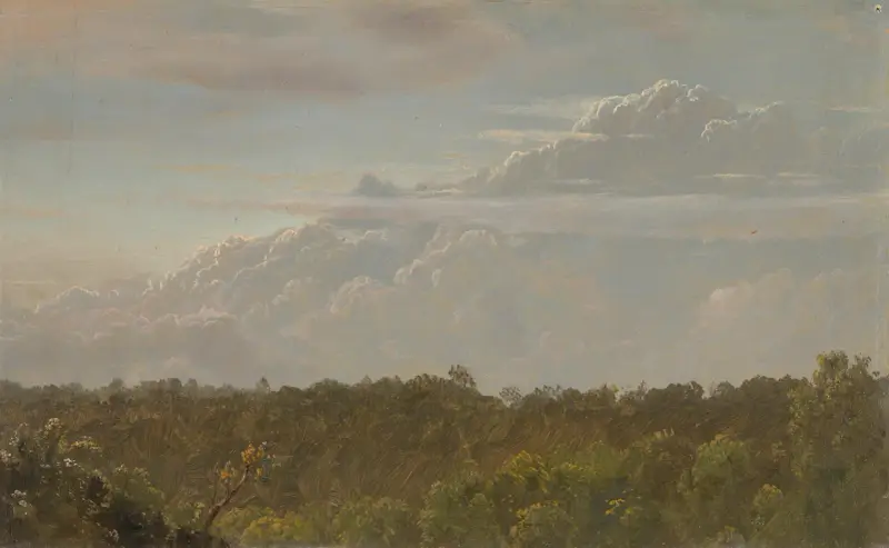 Åskmoln, Jamaica av Frederic Edwin Church