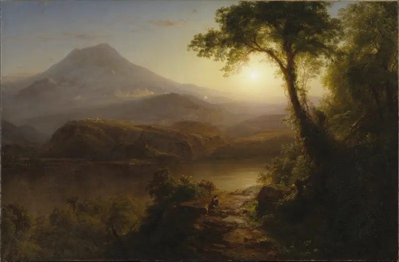 Tropikalny pejzaż, Frederic Edwin Church