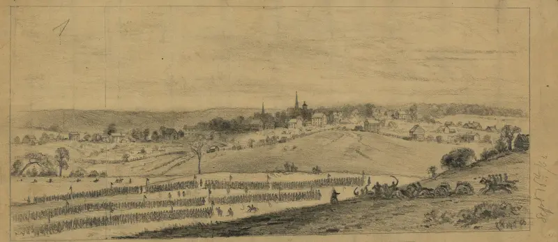 Kavallerirekognosering till Culpepper Court House, Virginia av Edwin Forbes