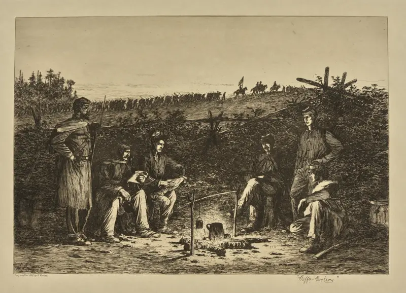 Kaffepause von Edwin Forbes
