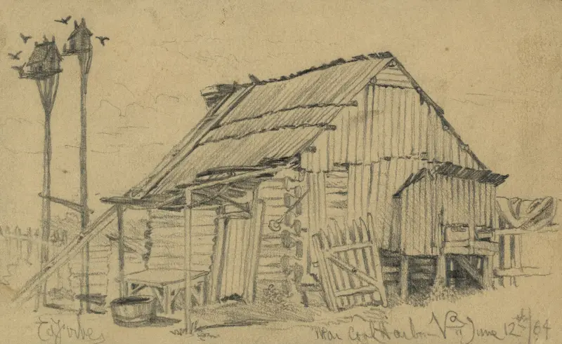 Near Coal Harbor, Va., June 12th 64 av Edwin Forbes