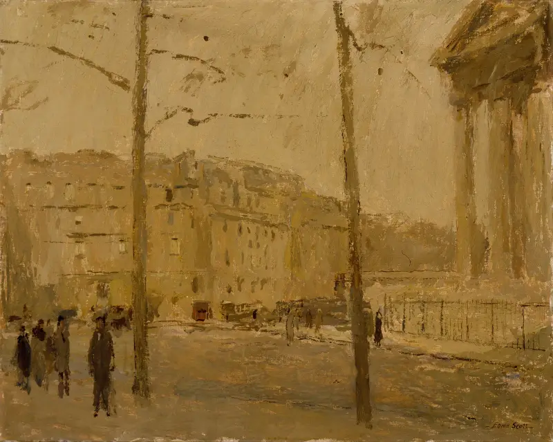 La Madeleine za úsvitu, Frank Edwin Scott