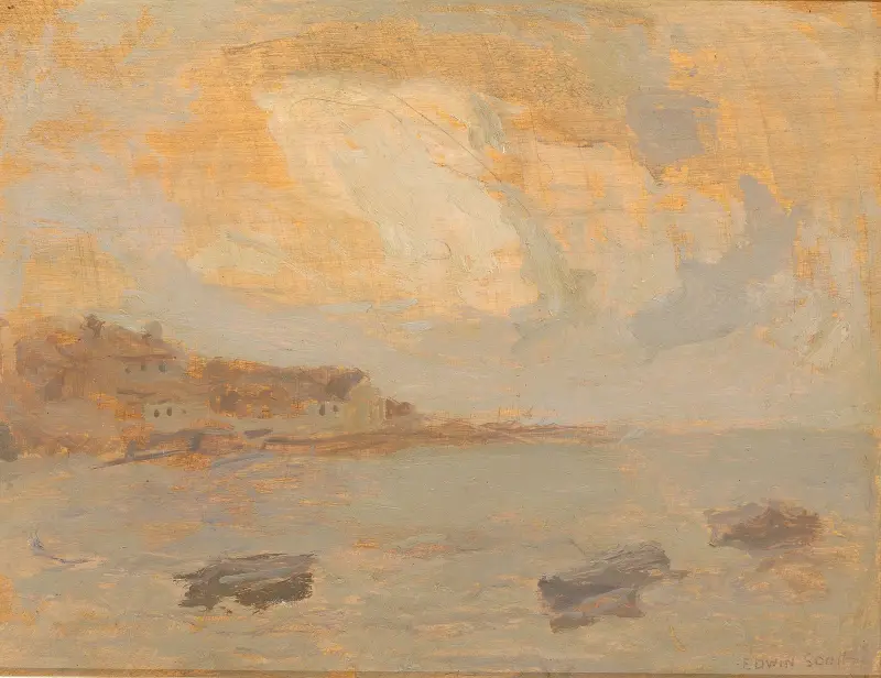 Marinmotiv av Frank Edwin Scott