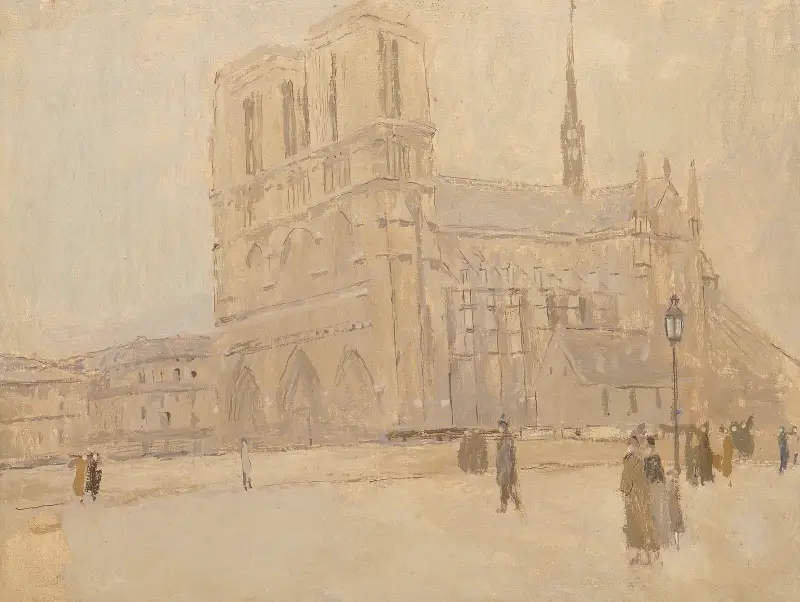 Notre Dame i vinter av Frank Edwin Scott