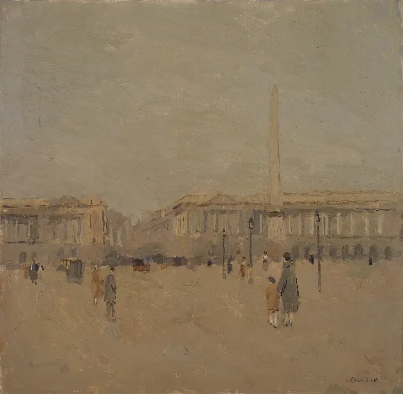 Place de la Concorde Nr. II von Frank Edwin Scott