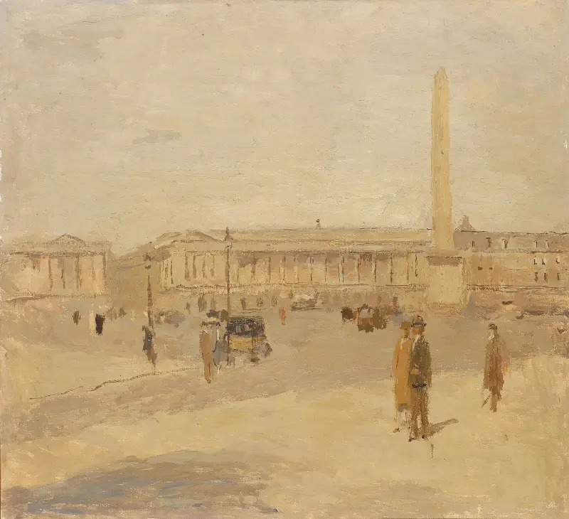 Place de la Concorde no. III av Frank Edwin Scott