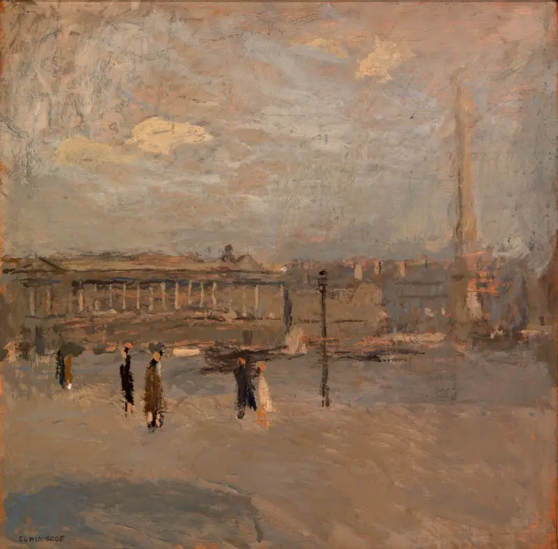Place de la Concorde nr IV-A av Frank Edwin Scott
