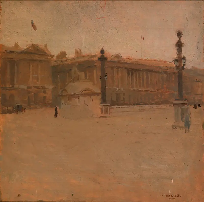 Place de la Concorde no. IV-A av Frank Edwin Scott