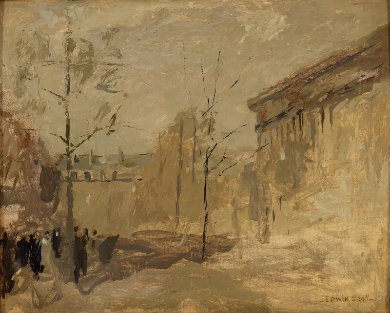 Place de la Madeleine no. II av Frank Edwin Scott