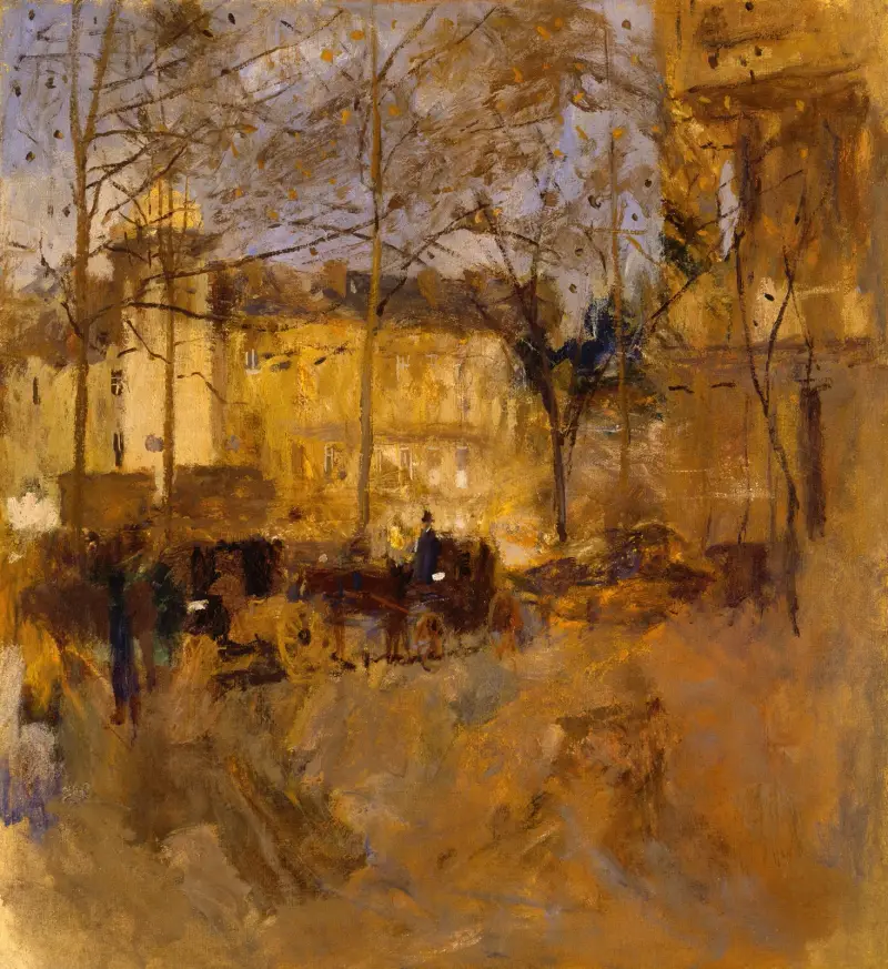 St. Germain des Prés nr III, Frank Edwin Scott