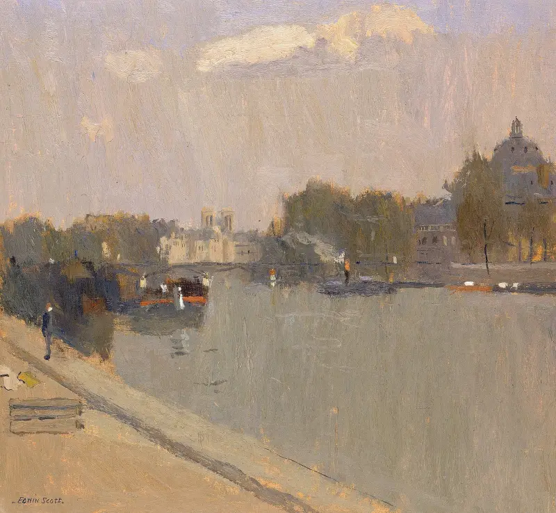 Seinen vid Paris (L'Institut) av Frank Edwin Scott