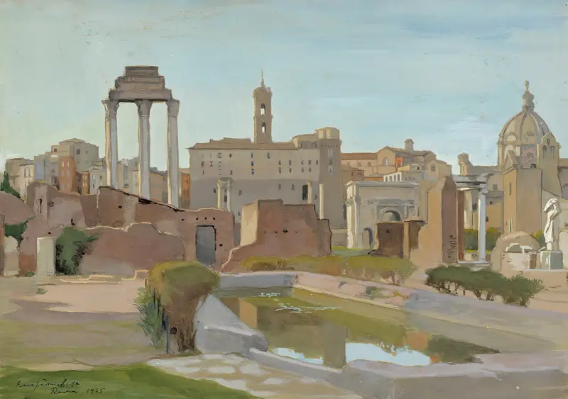 Forum Romanum av Eero Järnefelt