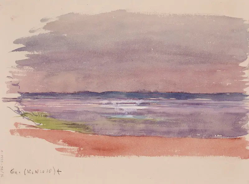 Lake or seascape av Eero Järnefelt