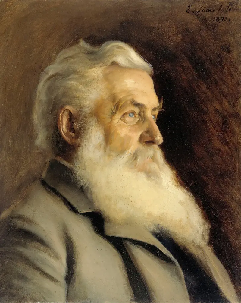 Portrait of Mr. Ahnger av Eero Järnefelt