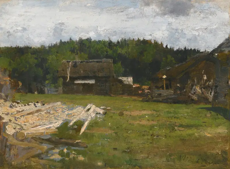 Forest Clearing Near Chuguev, Ukraine av Ilya Efimovich Repin