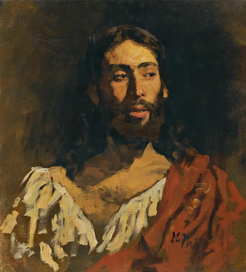 Portrait of A Judean av Ilya Efimovich Repin