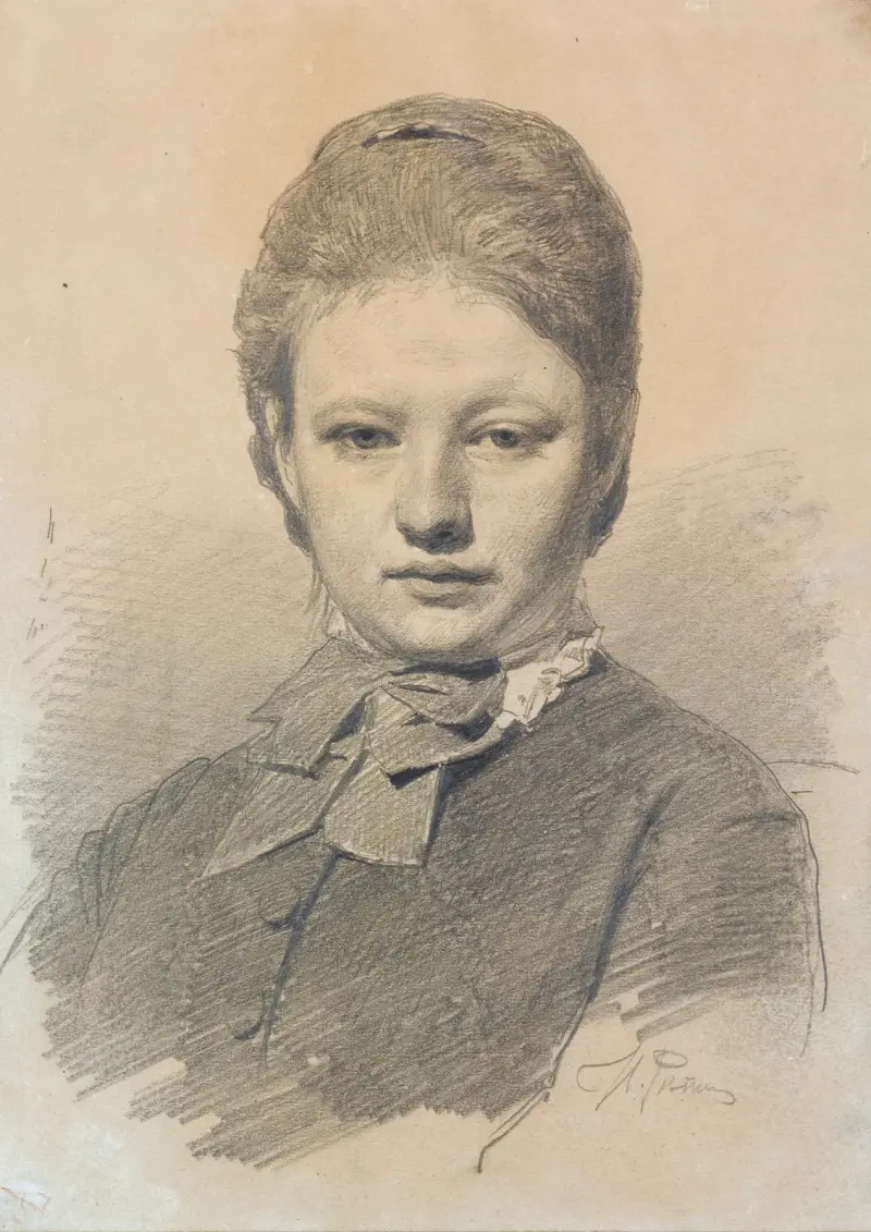 Portrét Sofie Repinové, Ilya Efimovich Repin