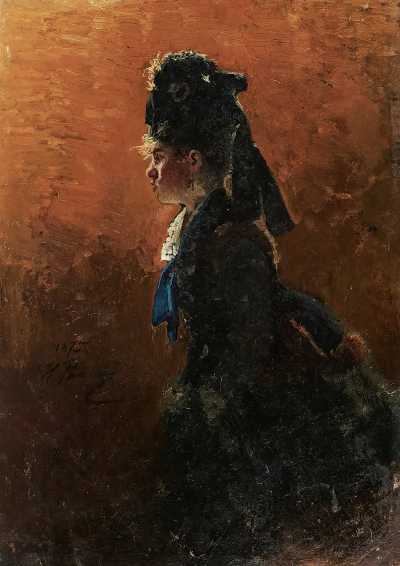 Studie k pařížské kavárně, Ilya Efimovich Repin