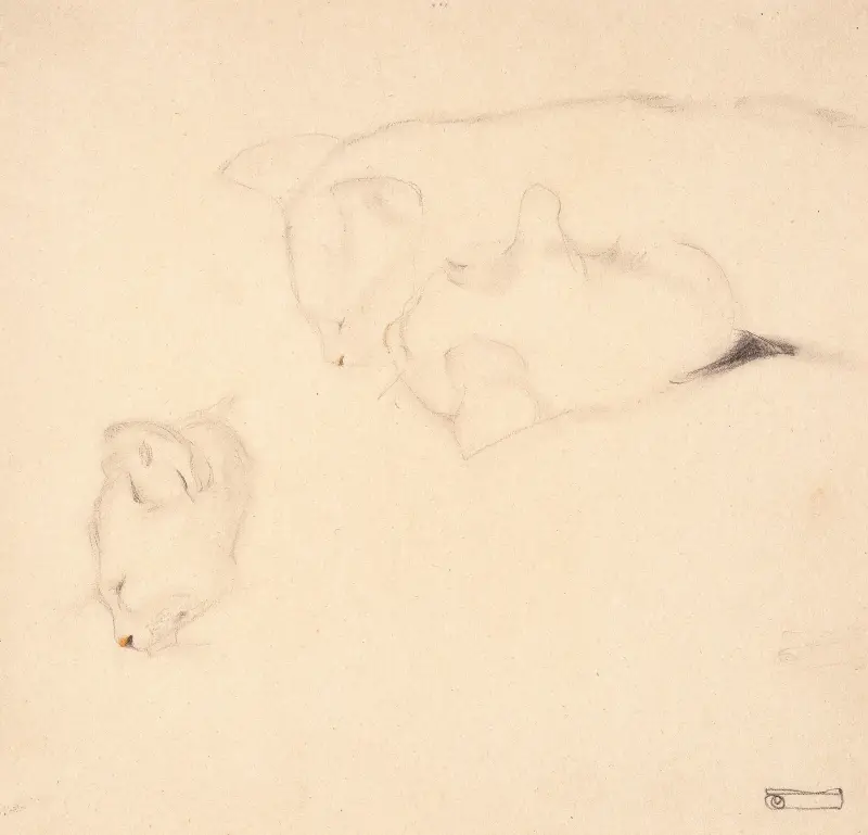 Koty. Studia, Egon Schiele