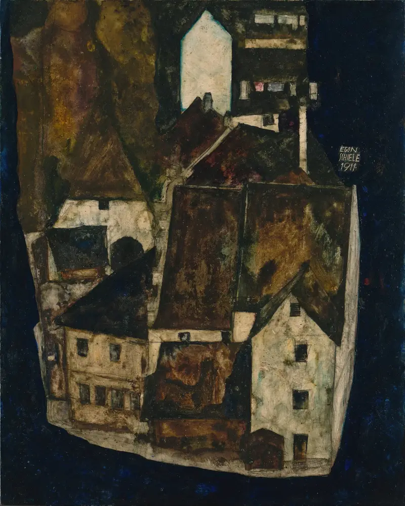 Mrtvé město III, Egon Schiele