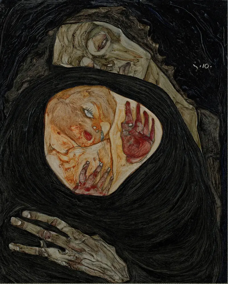 Tote Mutter von Egon Schiele