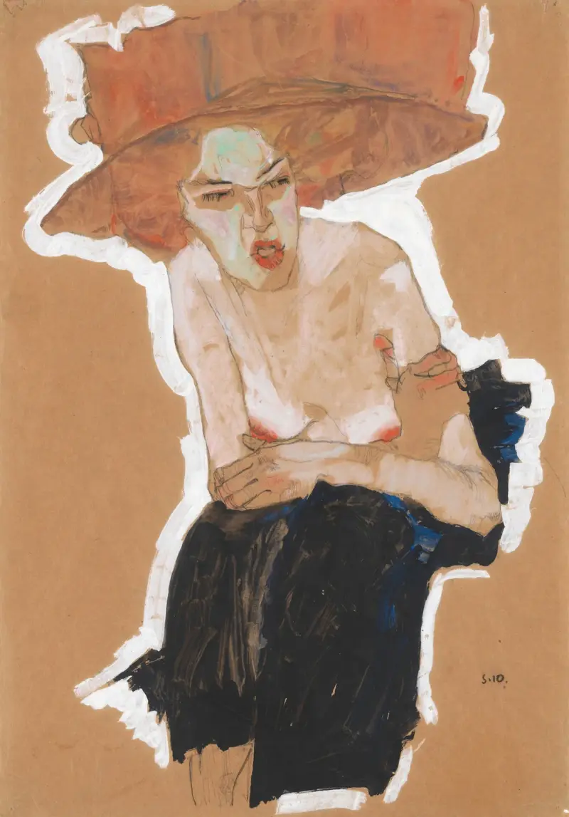 Die Hämische, Egon Schiele