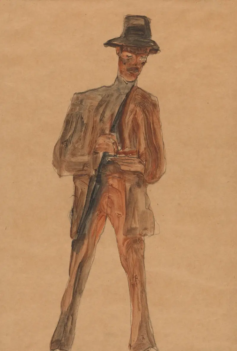 Franz Weigang von Egon Schiele