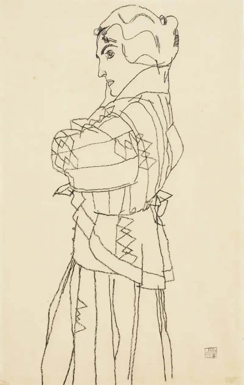 Friederike Maria Beer von Egon Schiele