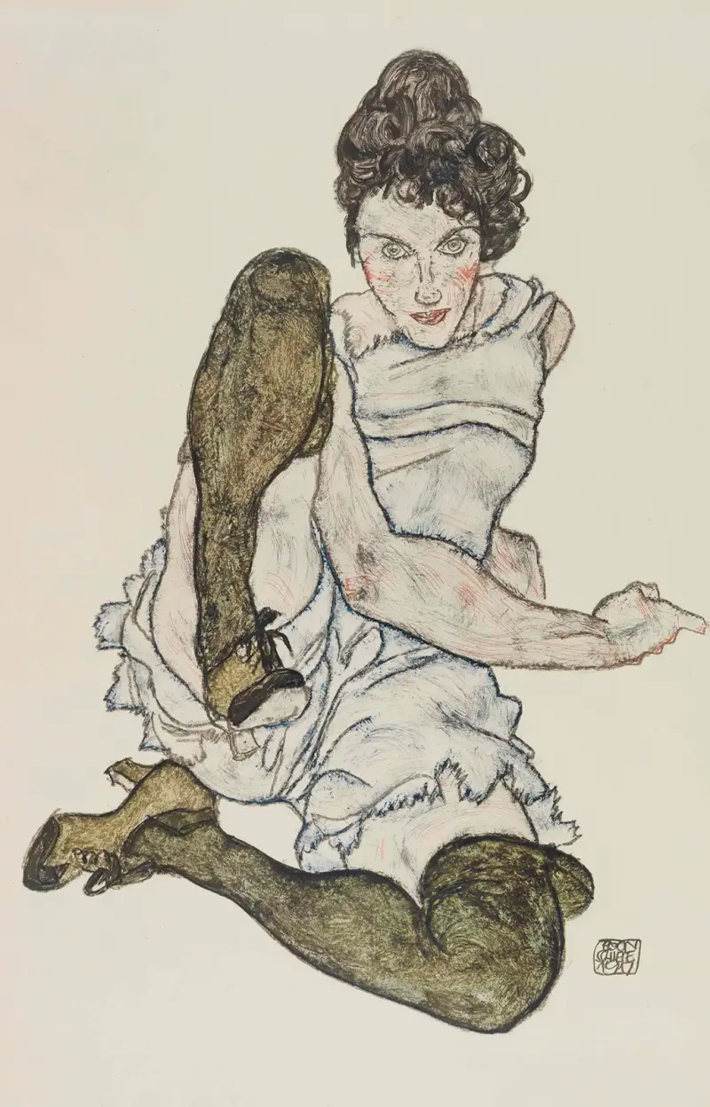 Handzeichnungen von Egon Schiele