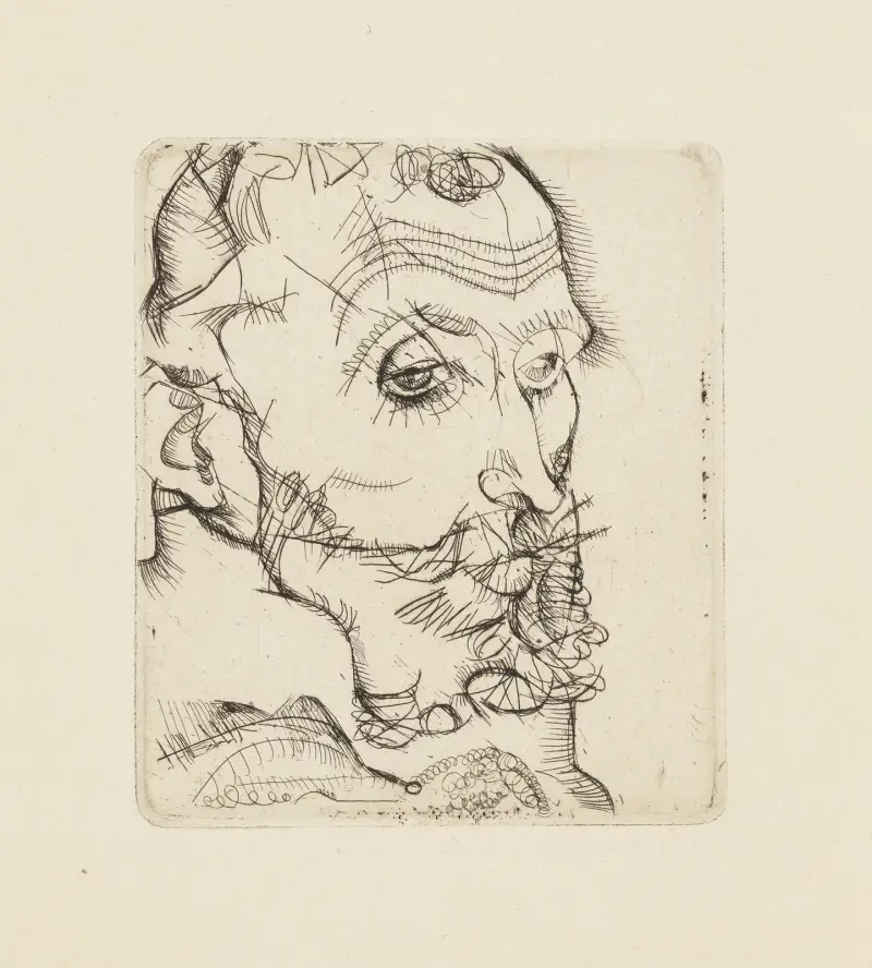 Portrait of Franz Hauer (Bildnis Franz Hauer), 1914 – nr 2 av Egon Schiele