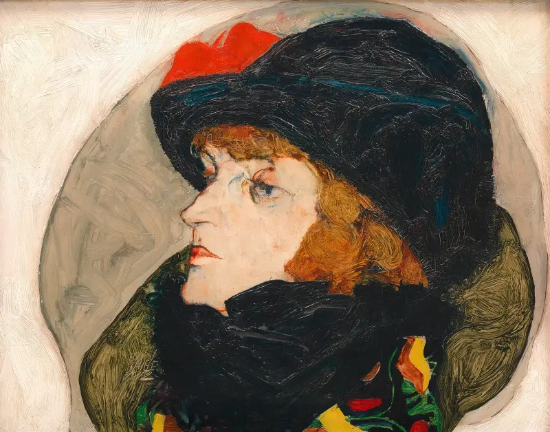 Porträt Ida Roessler von Egon Schiele