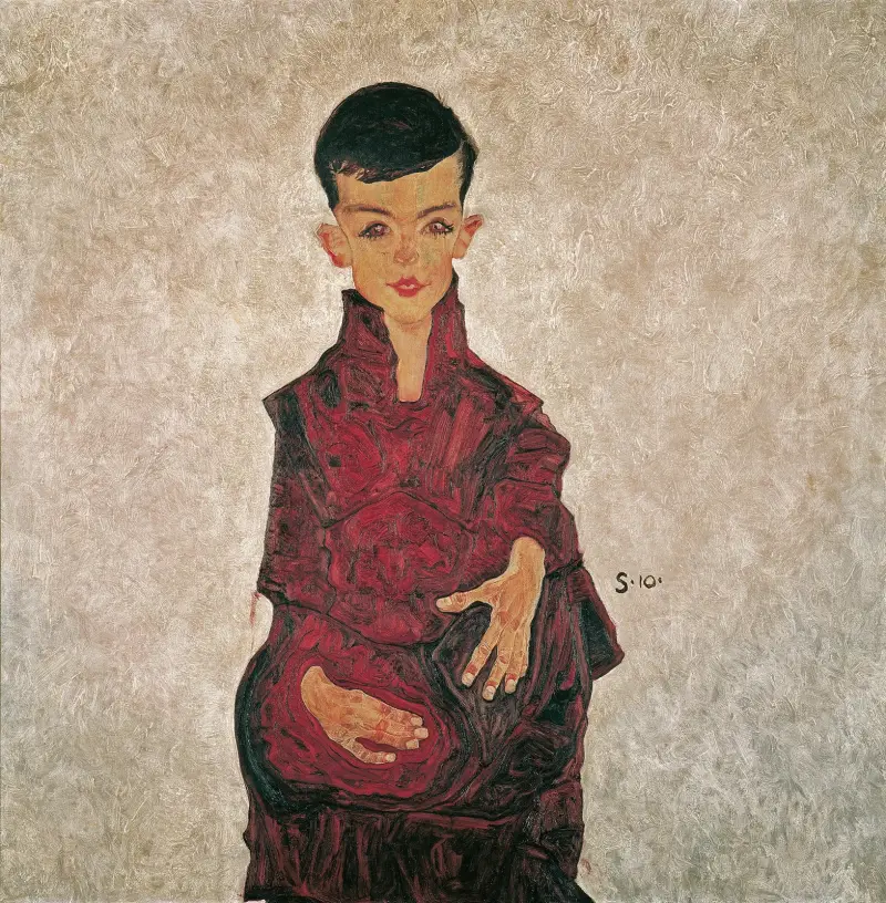 Portrét Herberta Reinera, Egon Schiele