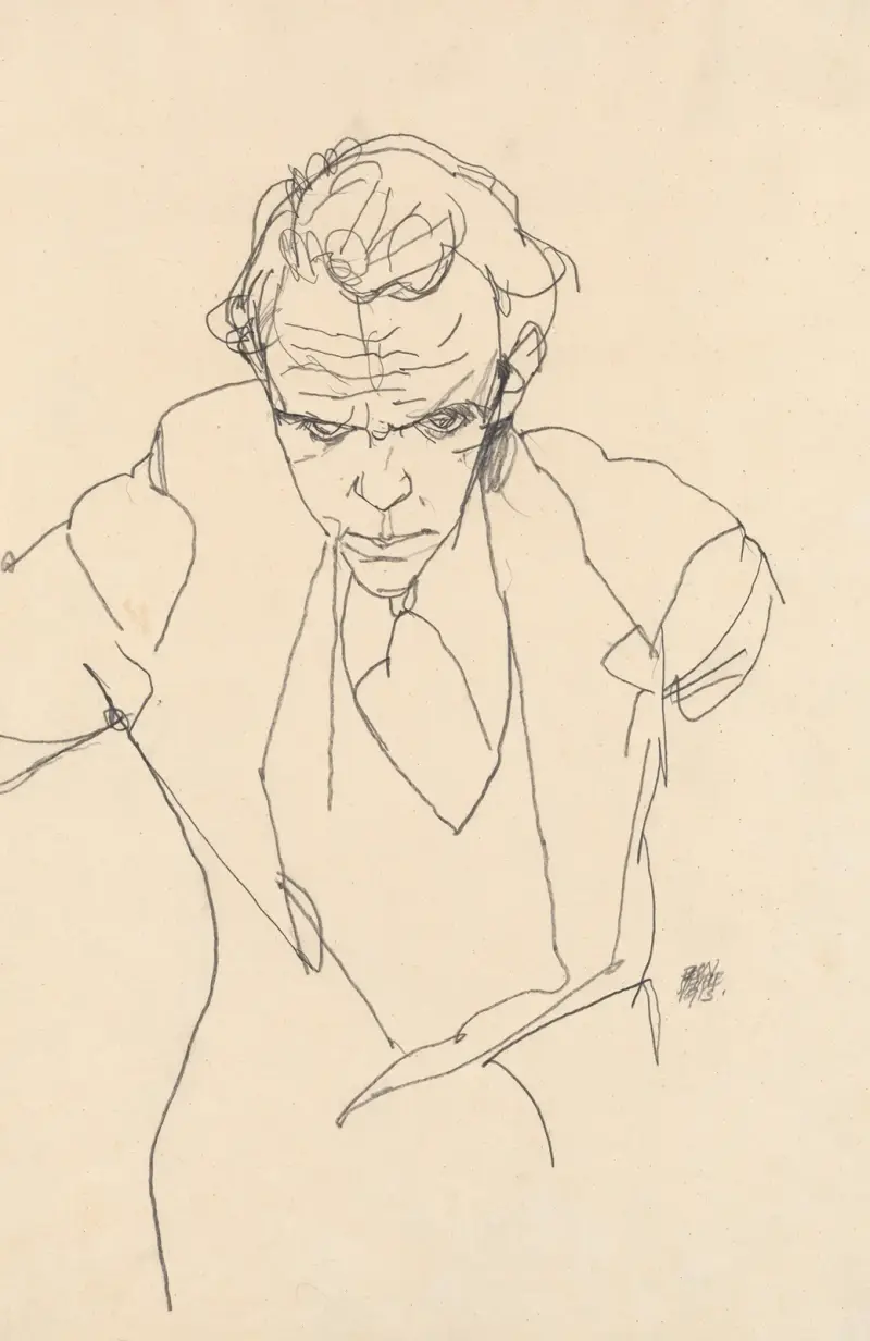 Roderick Mac Kay, Pianist av Egon Schiele