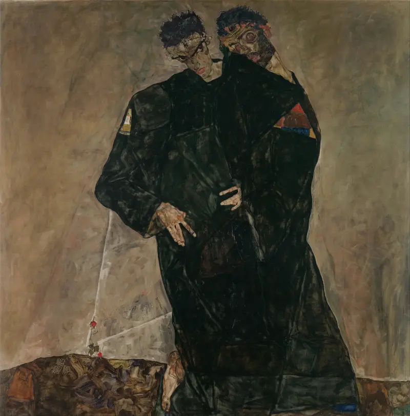 Poustevníci, Egon Schiele