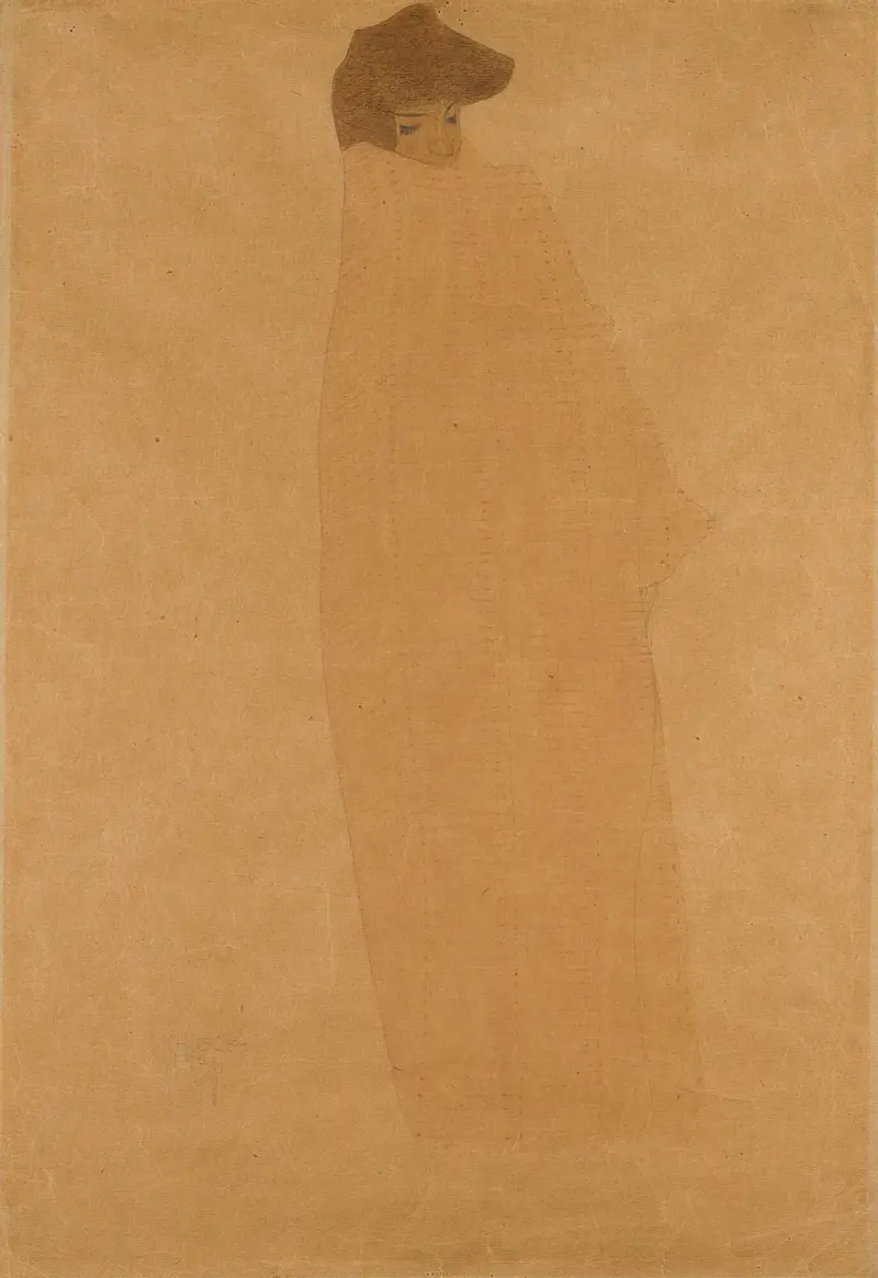 Zasłonięty rok, Egon Schiele