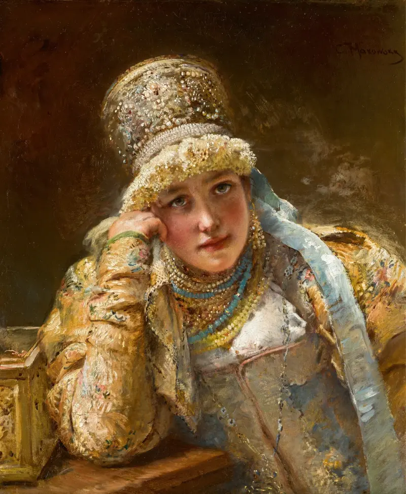 Bojařina, Konstantin Egorovich Makovsky