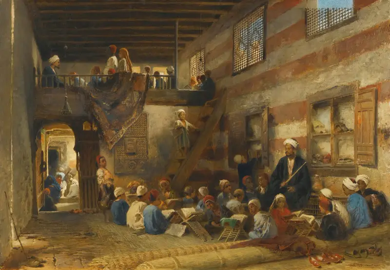 Im Klassenzimmer von Konstantin Egorovich Makovsky