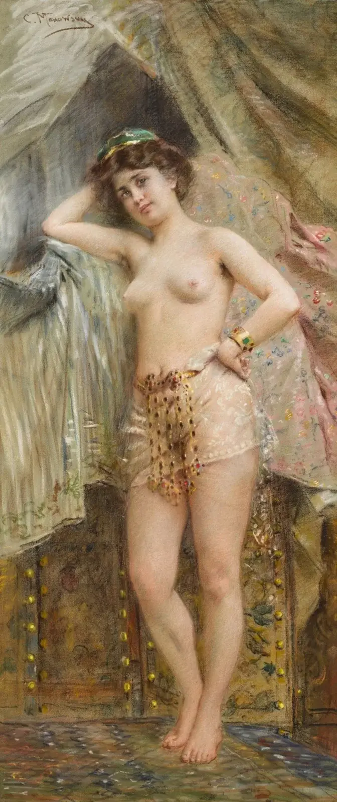 Odaliska, Konstantin Egorovich Makovsky