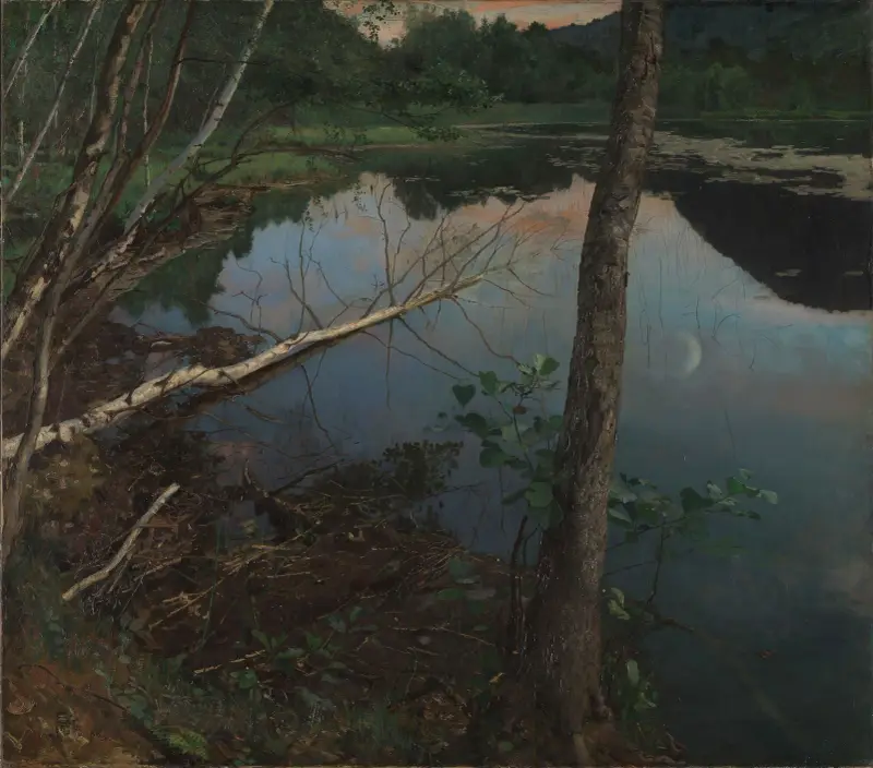 Letní noc, Eilif Peterssen
