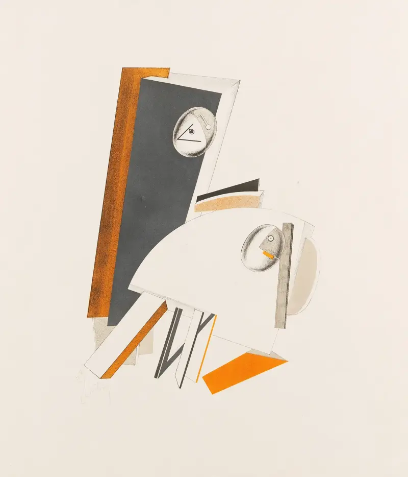 Ängstliche av El Lissitzky