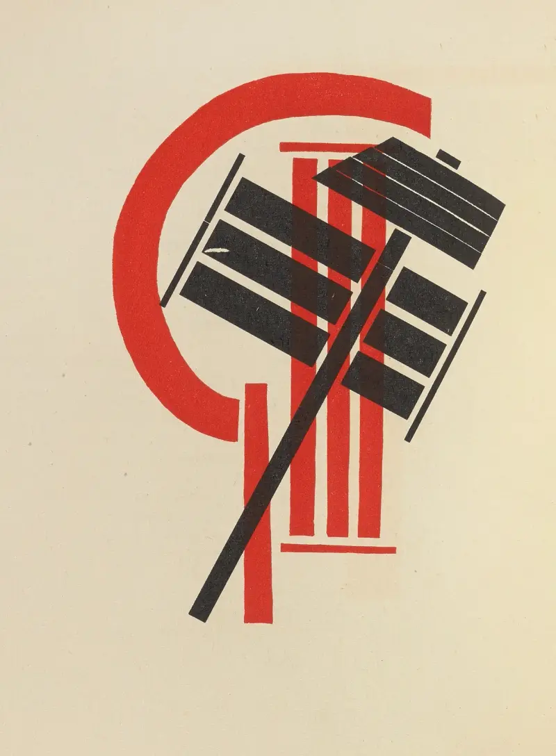 Dli︠a︡ golosa Pl.12 av El Lissitzky
