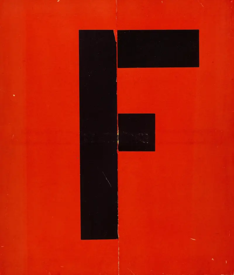 Figurinen – Umschlag von El Lissitzky