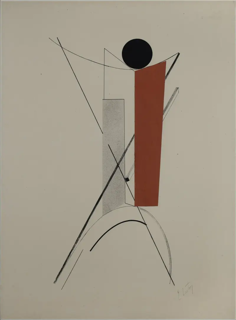 Kestnermappe Proun, Rob. Levnis and Chapman GmbH Hannover #3 av El Lissitzky