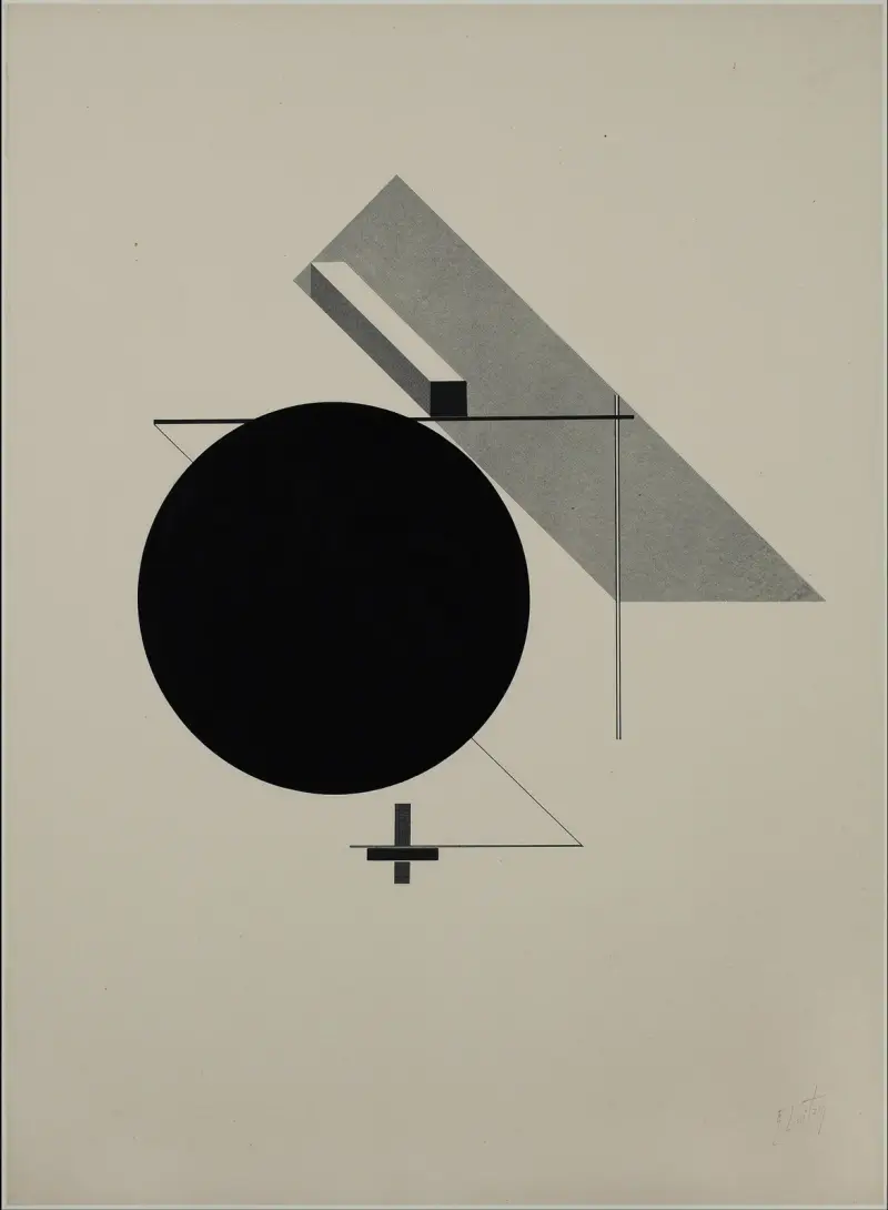 Kestnermappe Proun, Rob. Levnis and Chapman GmbH Hannover #5 av El Lissitzky