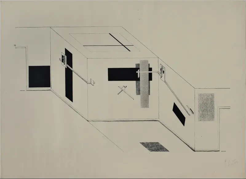 Kestnermappe Proun, Rob. Levnis and Chapman GmbH Hannover -6 av El Lissitzky