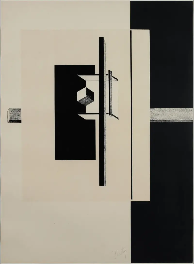 Kestnermappe Proun, Rob. Levnis and Chapman GmbH Hannover #7 von El Lissitzky