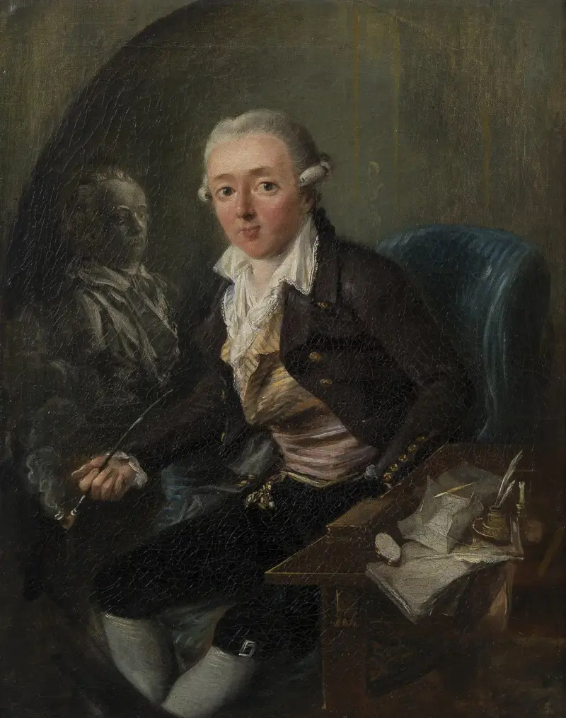Porträtt av en gentleman av Elias Martin