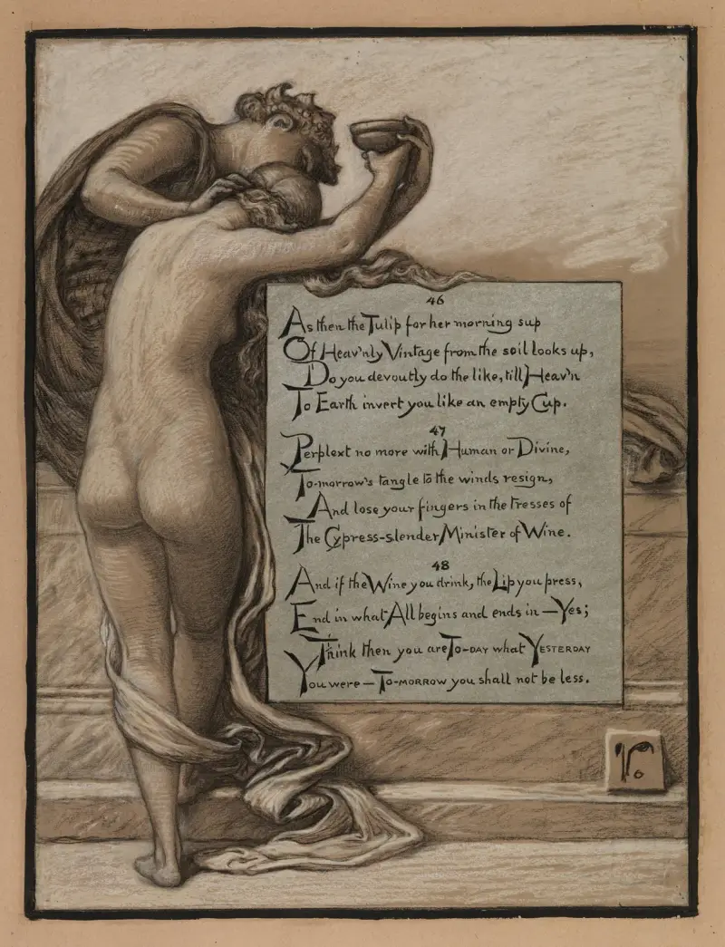 The Cup of Love av Elihu Vedder