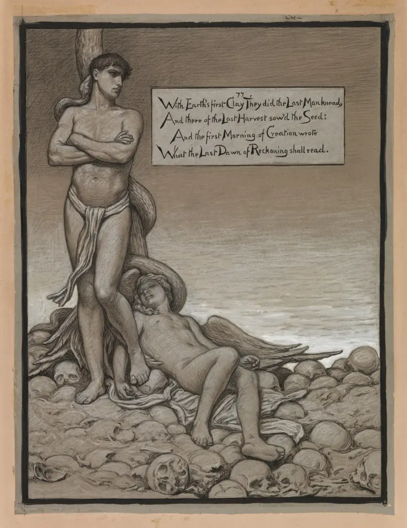 Der letzte Mann von Elihu Vedder